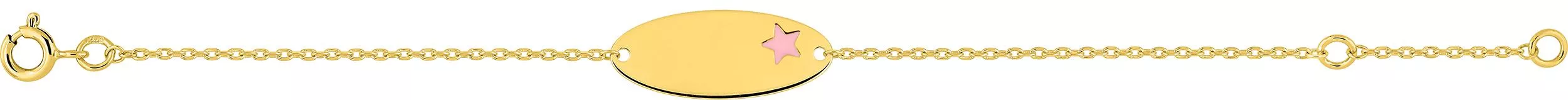 Gourmette Plaqué Or Fredish - Bracelet en Plaqué or - Bijoux en Vogue