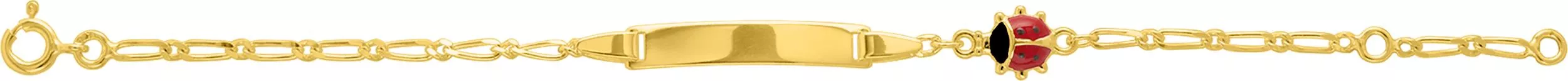 Gourmette Plaqué Or Gambali Coccinelle - Bracelet en Plaqué or - Bijoux en Vogue