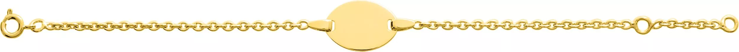 Gourmette Plaqué Or Detartrage - Bracelet en Plaqué or - Bijoux en Vogue