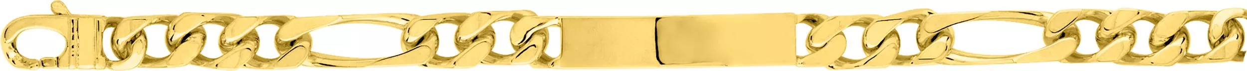 Gourmette Plaqué Or Decouture figaro - Bracelet en Plaqué or - Bijoux en Vogue