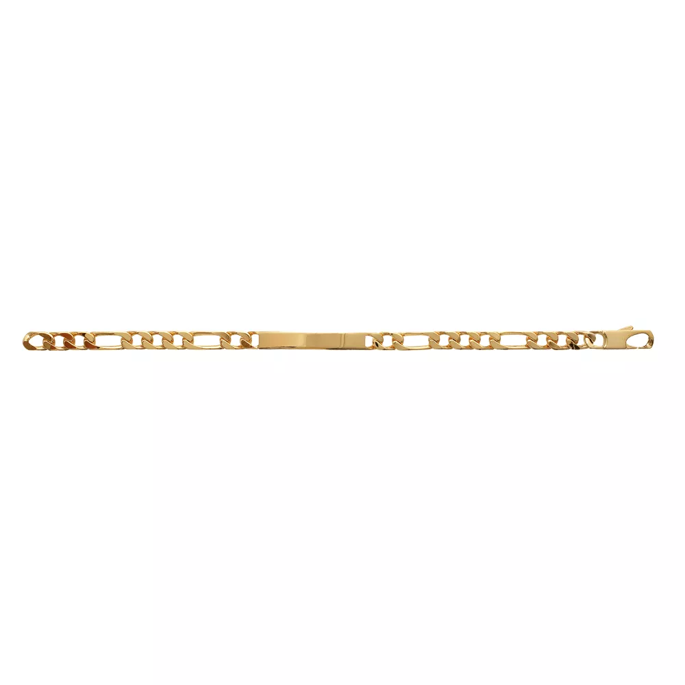 Bracelet plaqué or maille figaro 1-3 6 Aayed mm - Bracelet en Plaqué Or - Bijoux en Vogue
