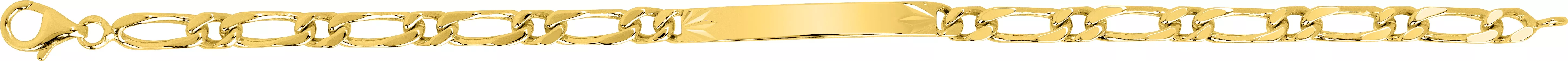 Gourmette Plaqué Or Anfin cheval - Bracelet en Plaqué or - Bijoux en Vogue