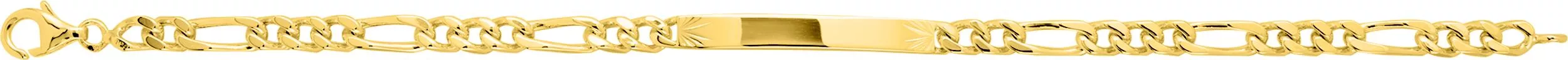 Gourmette Plaqué Or Ayoldi figaro - Bracelet en Plaqué or - Bijoux en Vogue