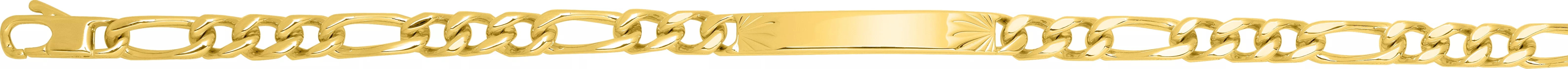 Gourmette Plaqué Or Aynar figaro - Bracelet en Plaqué or - Bijoux en Vogue
