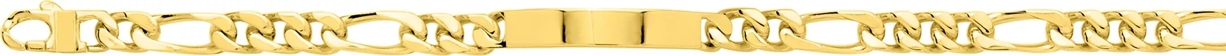 Gourmette Plaqué Or Danid figaro - Bracelet en Plaqué or - Bijoux en Vogue