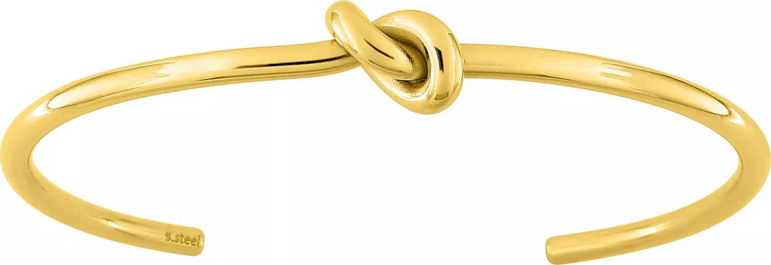 Jonc Acier Doré Ediane - Bracelet en Acier - Bijoux en Vogue