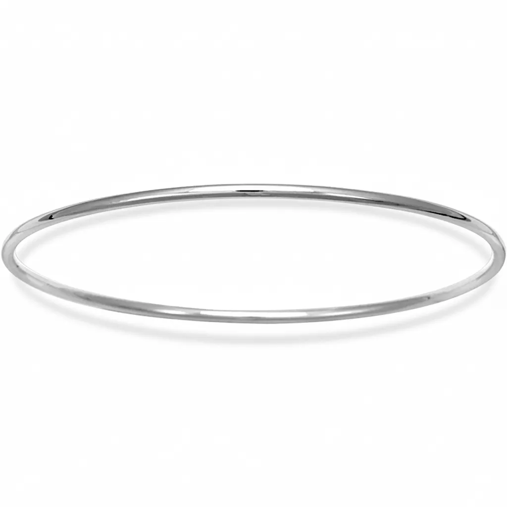 Jonc Argent Achiya - Bracelet en Argent 925 - Bijoux en Vogue