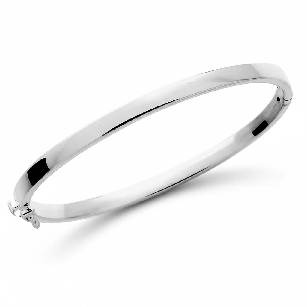 Jonc Argent Wabenga - Bracelet en Argent 925 - Bijoux en Vogue