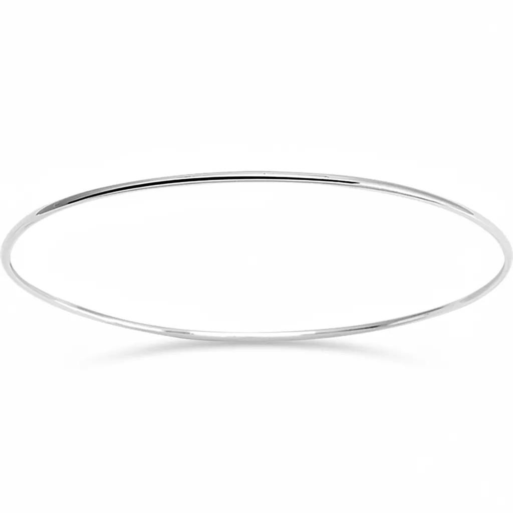 Jonc Argent Chavance - Bracelet en Argent 925 - Bijoux en Vogue