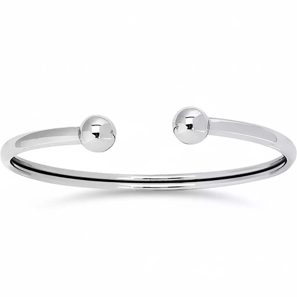 Jonc Argent Sashka - Bracelet en Argent 925 - Bijoux en Vogue