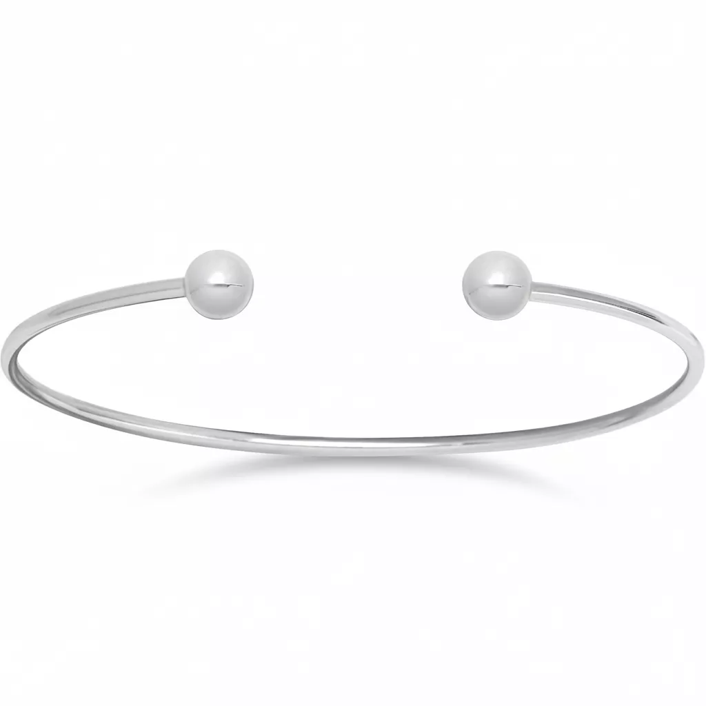 Jonc Argent Cipriana - Bracelet en Argent 925 - Bijoux en Vogue