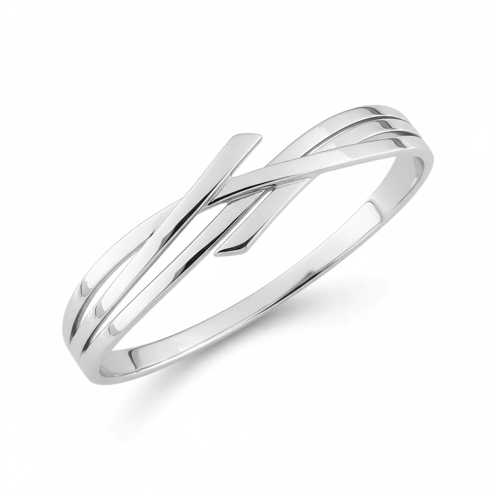 Jonc Argent Churka - Bracelet en Argent 925 - Bijoux en Vogue