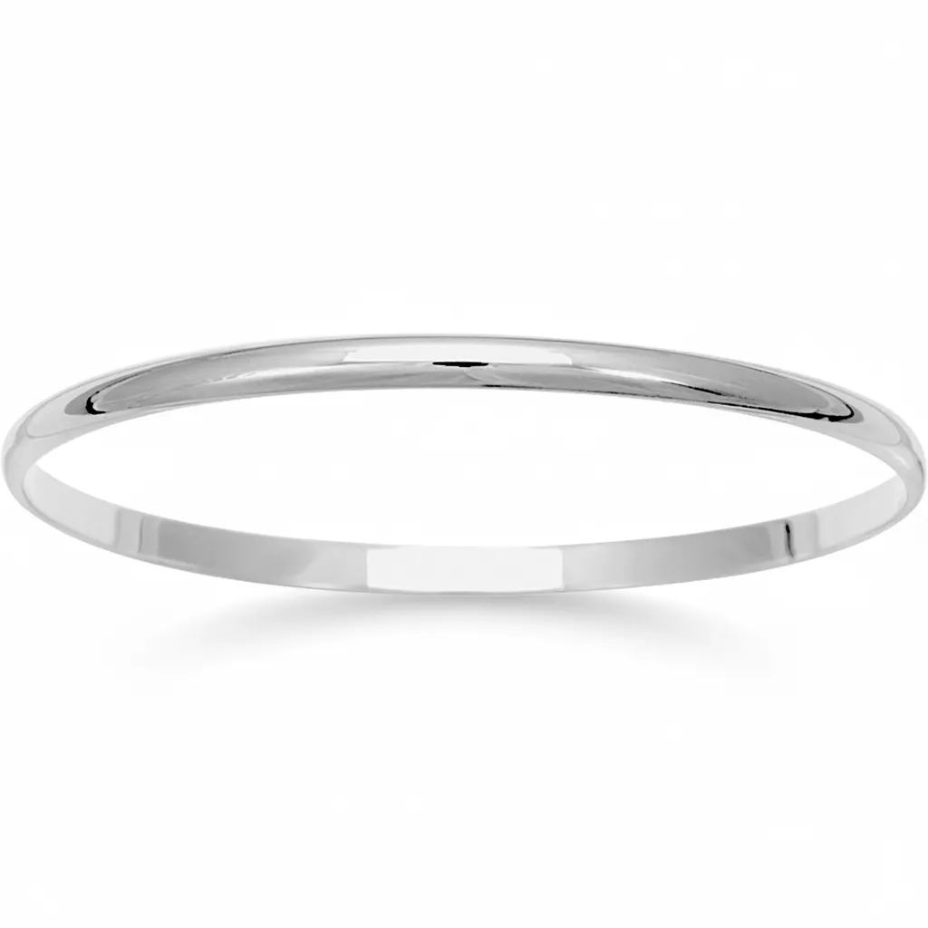 Jonc Argent Andomalala - Bracelet en Argent 925 - Bijoux en Vogue