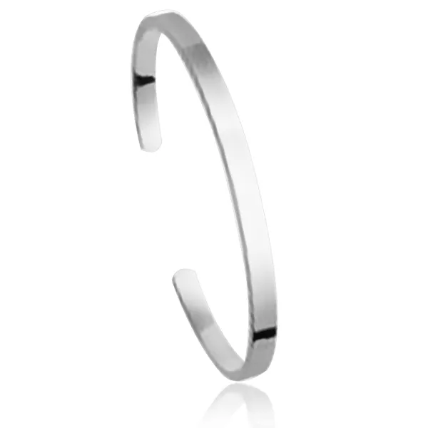 Jonc argent Stelle Sancie - Bracelet en Argent 925 - Bijoux en Vogue