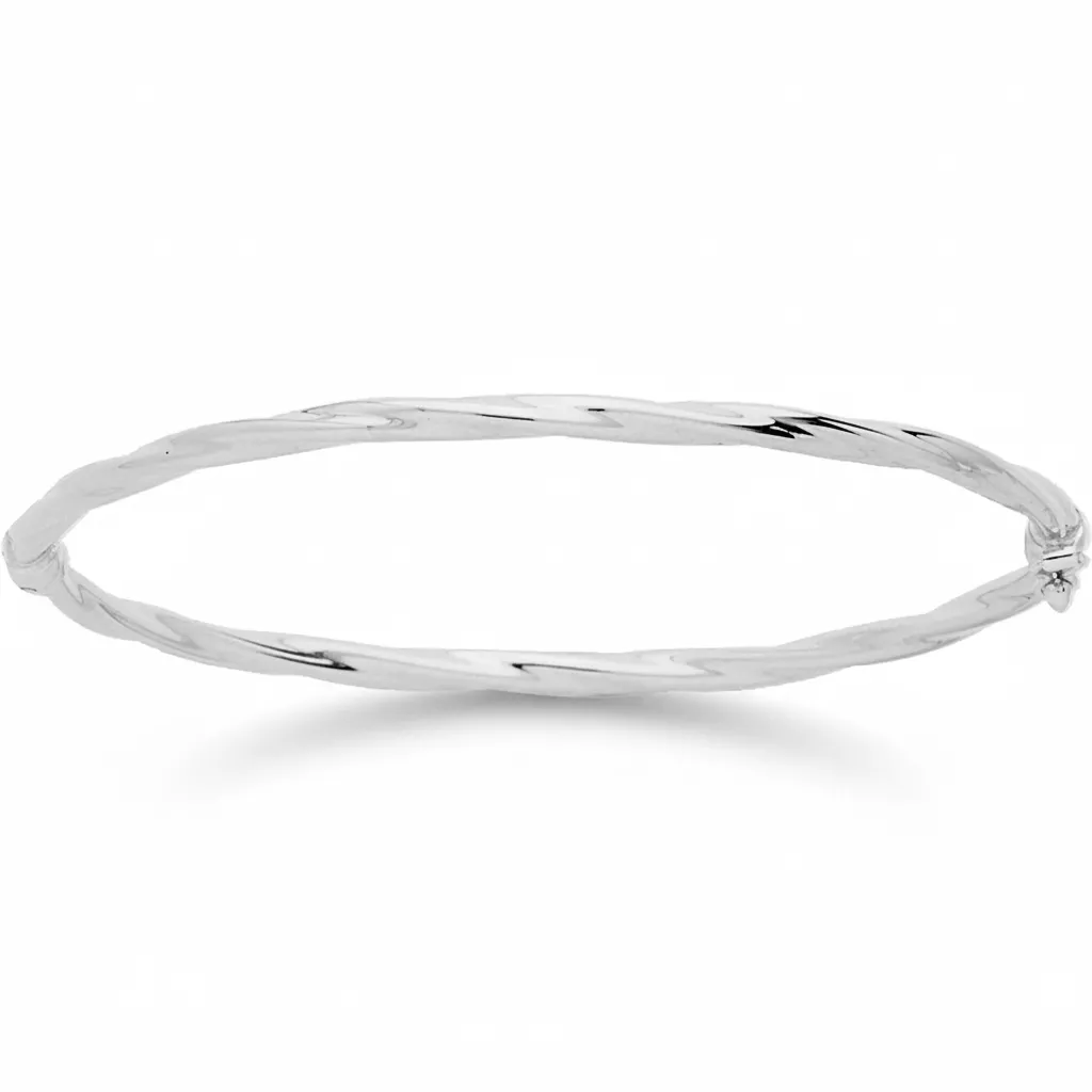 Bracelet Or Blanc - Bracelet en Or 375 9k - Bijoux en Vogue