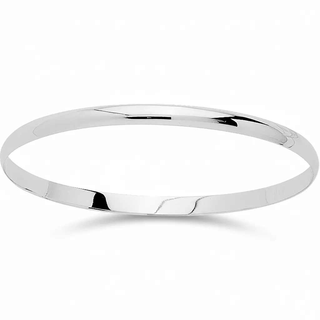Jonc Or Blanc Eripsimee - Bracelet en Or 750 18k - Bijoux en Vogue