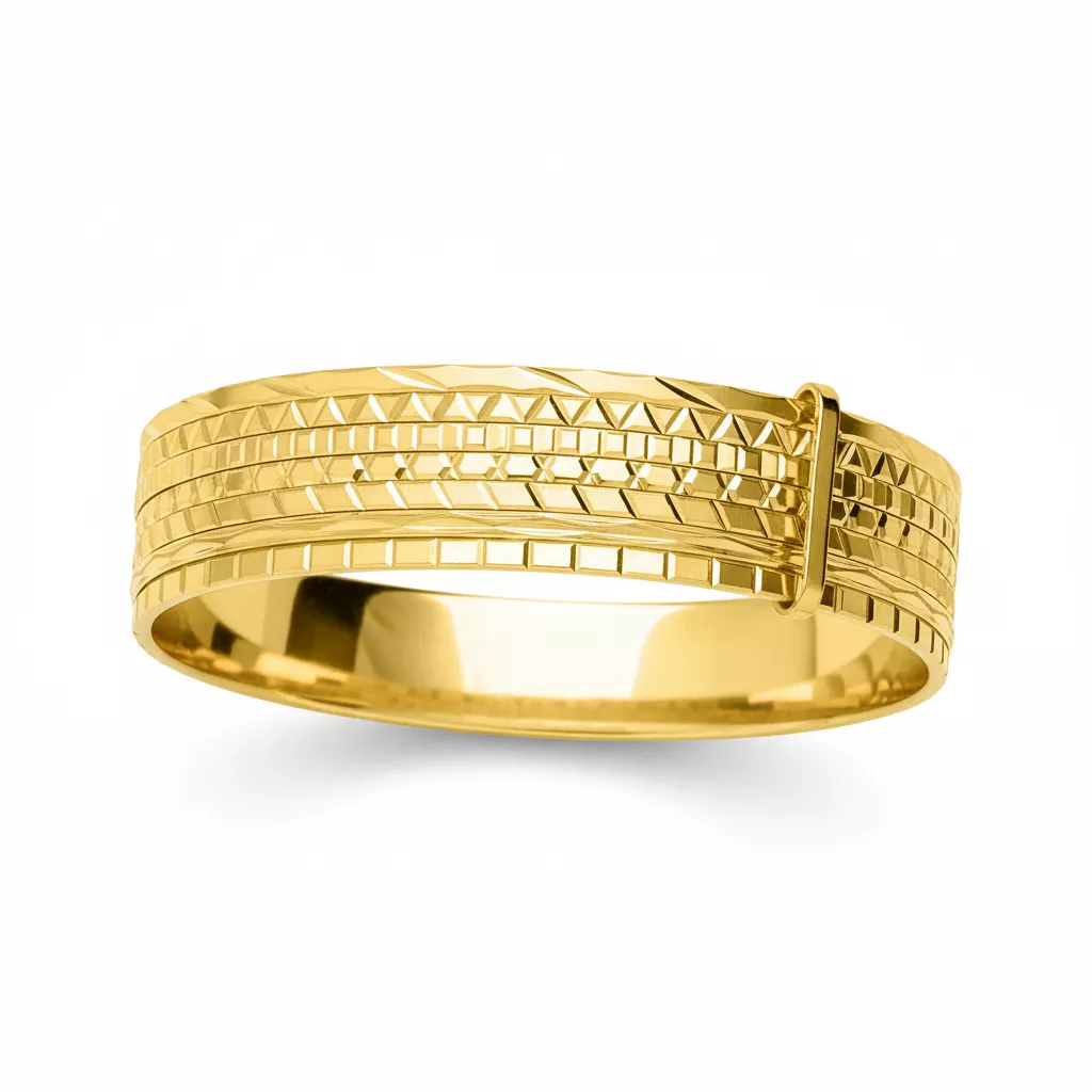 Jonc Or Arzelle - Bracelet en Or 750 18k