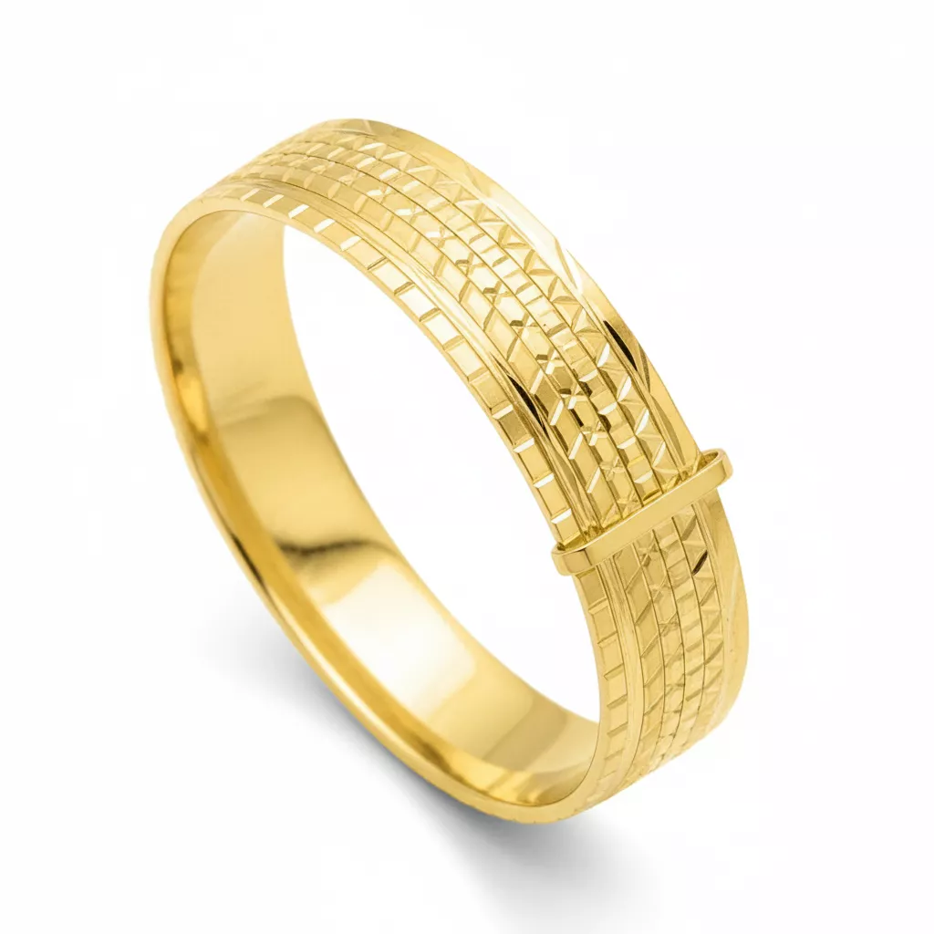 Jonc Or Ankita - Bracelet en Or 750 18k