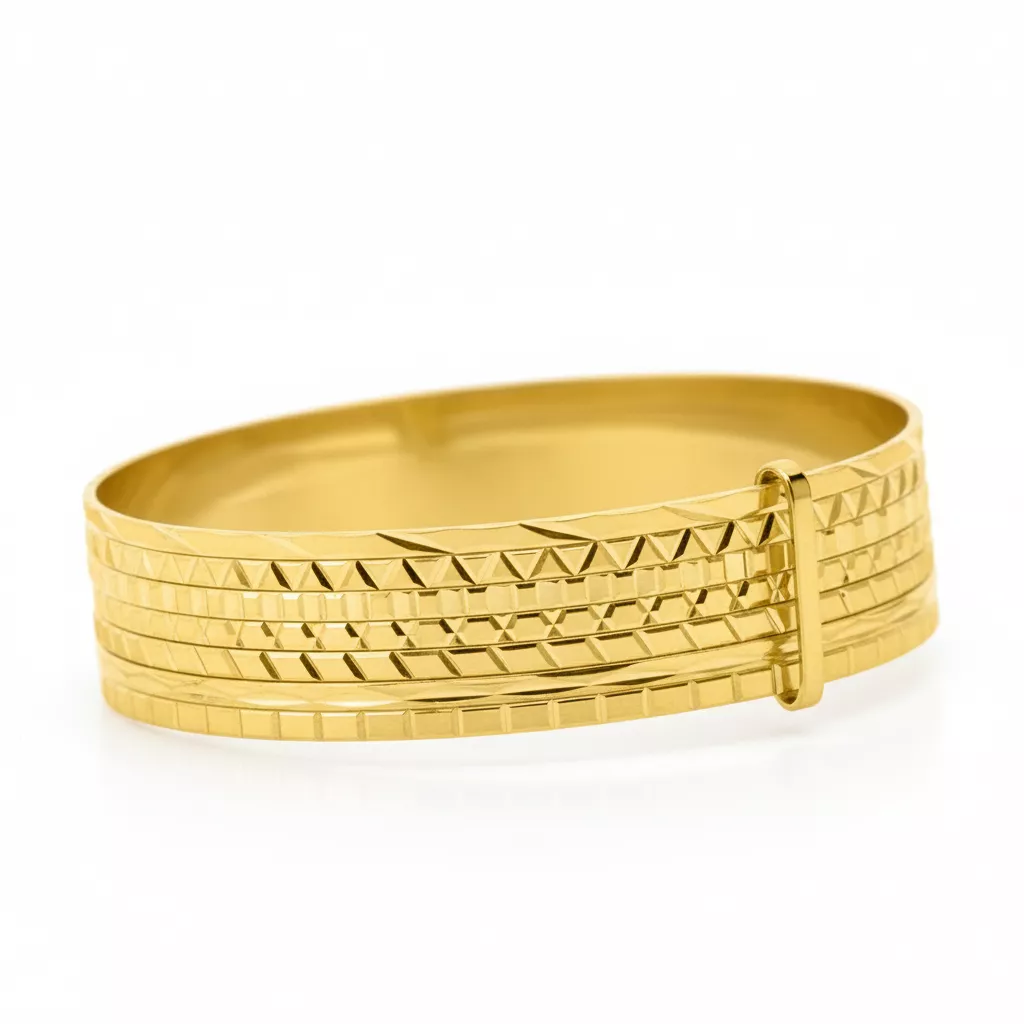 Jonc Or Carynn - Bracelet en Or 750 18k