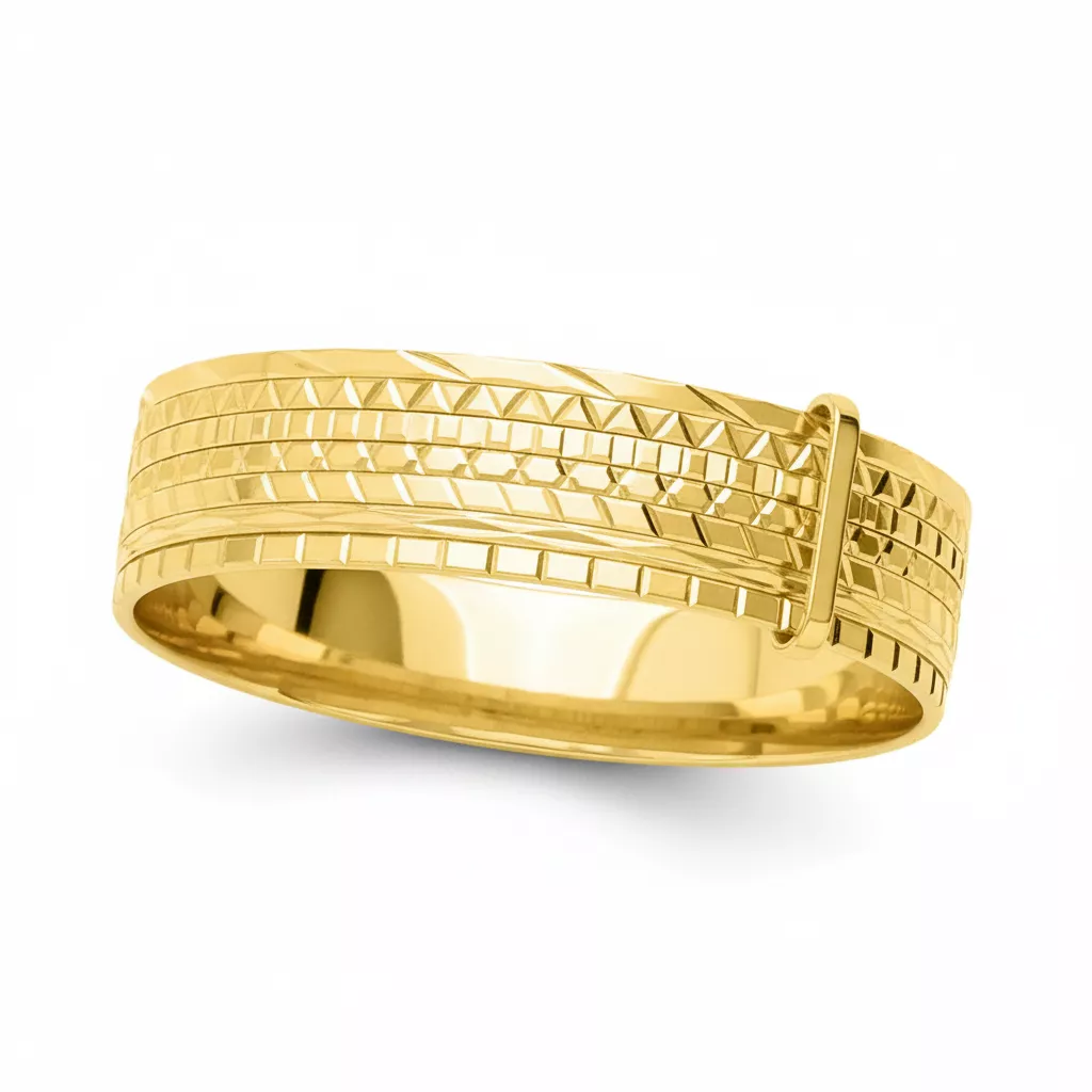 Jonc Or Aouliya - Bracelet en Or 750 18k