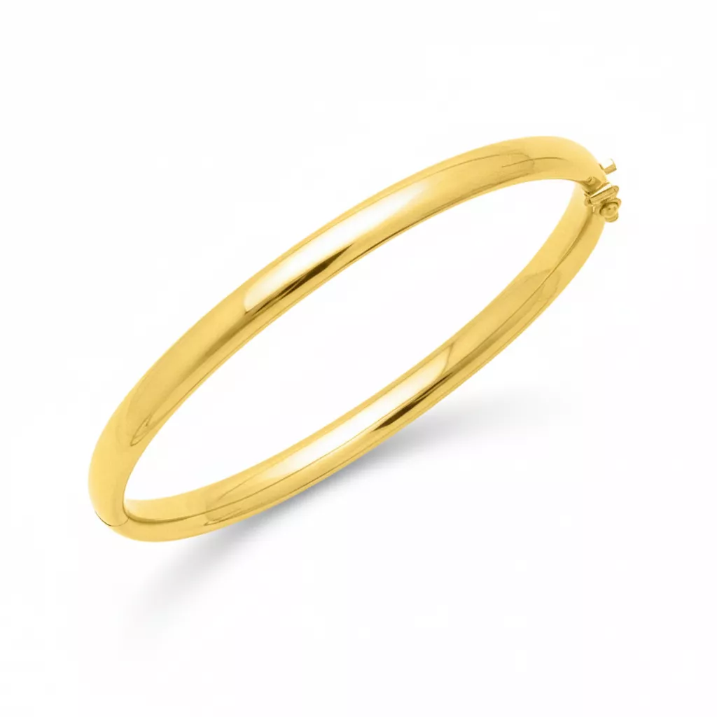 Jonc Or Baktha - Bracelet en Or 750 18k - Bijoux en Vogue