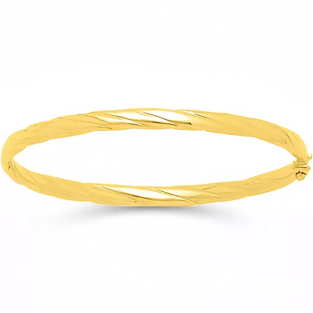 Jonc Or Mohedine - Bracelet en Or 750 18k - Bijoux en Vogue