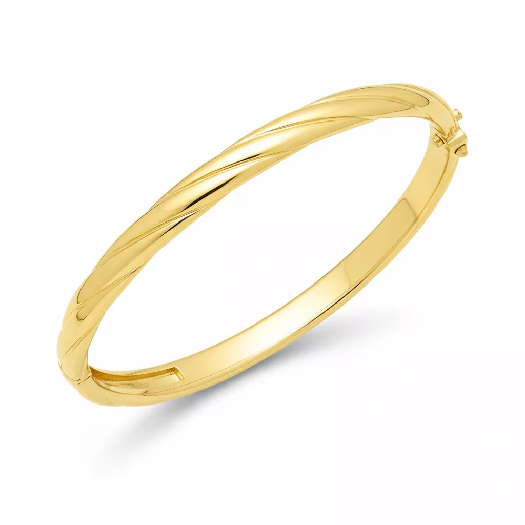 Jonc Or Congette - Bracelet en Or 750 18k - Bijoux en Vogue