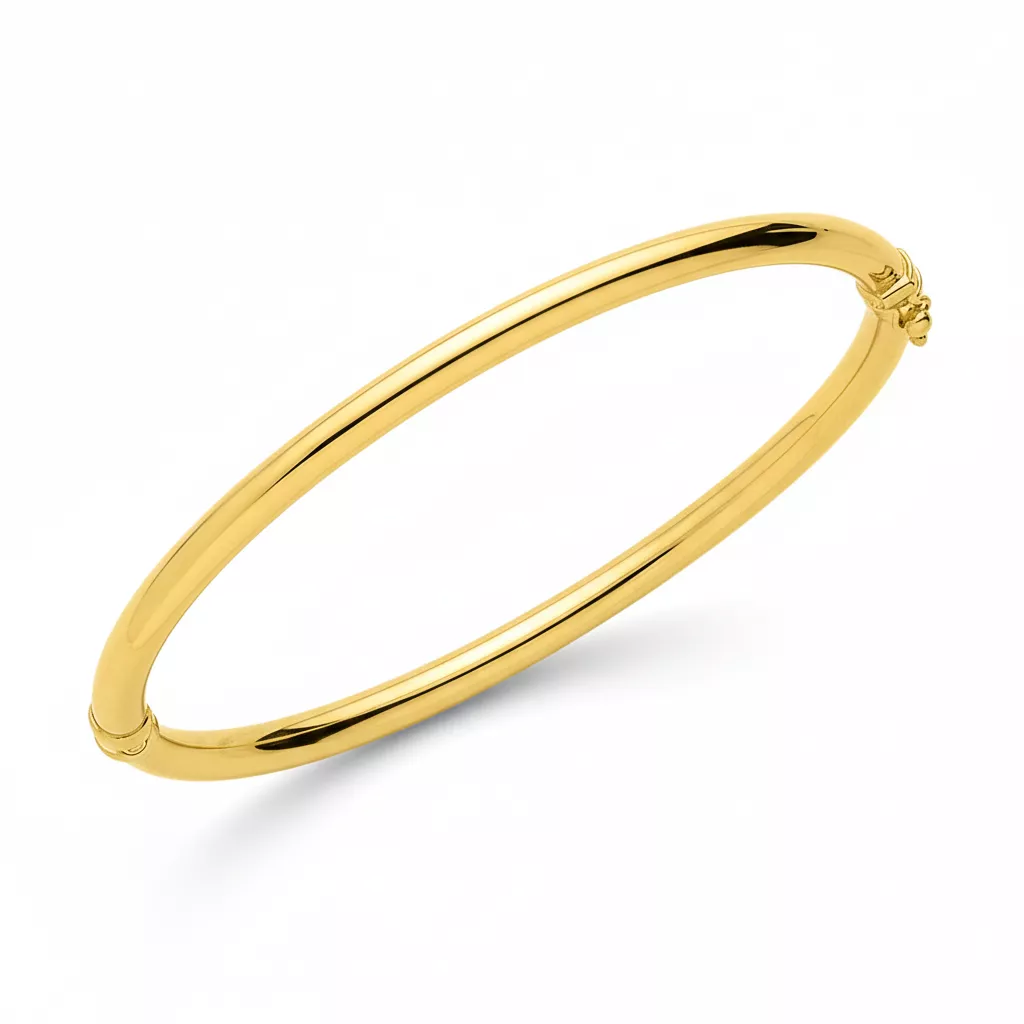 Jonc Or Iborra - Bracelet en Or 750 18k - Bijoux en Vogue