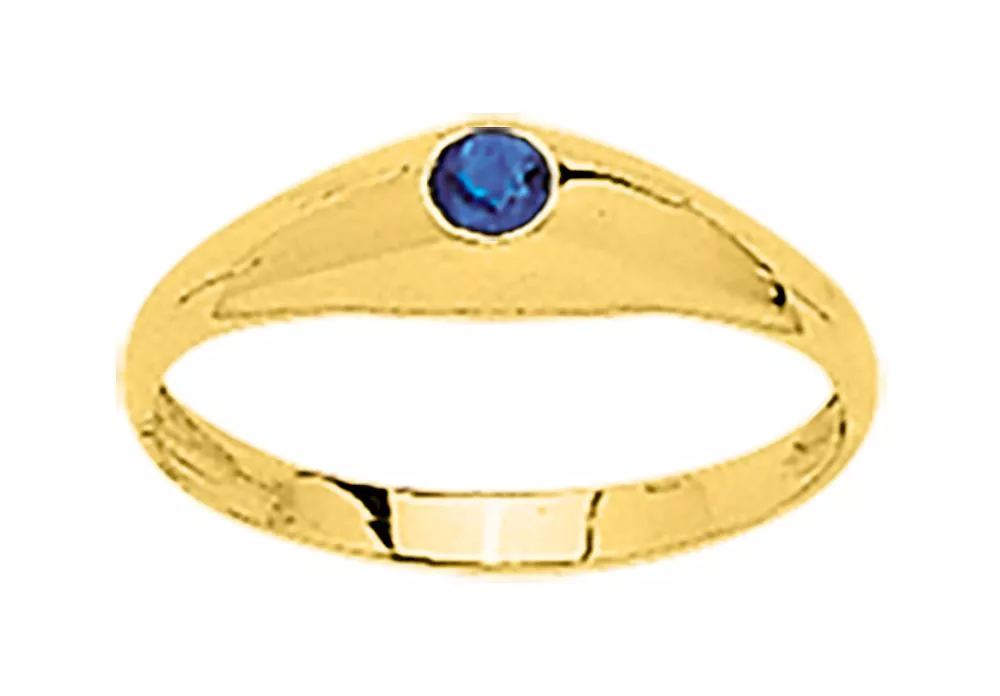 Jonc Or Sabelle Saphir - Bracelet en Or 750 18k - Bijoux en Vogue