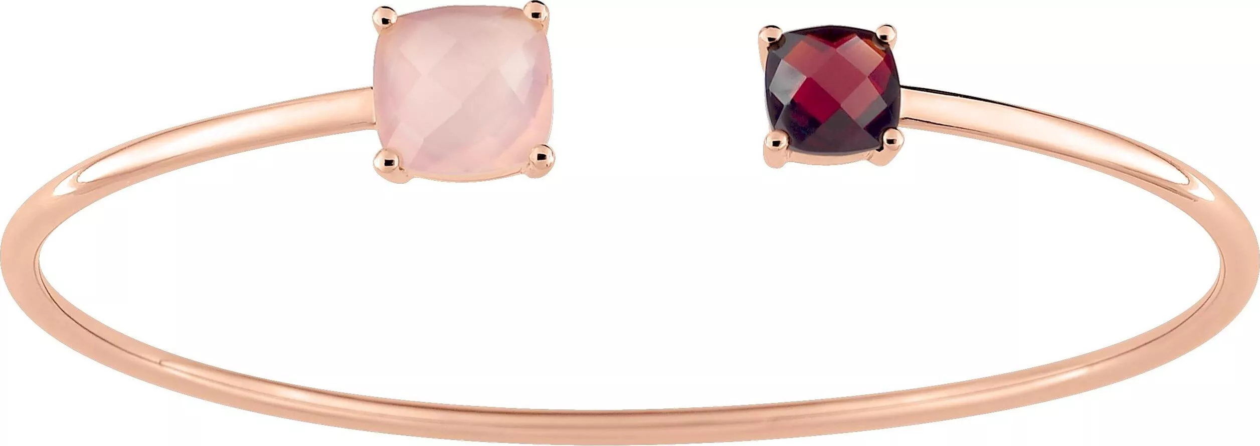 Jonc Or Rose Dassamba Calcédoine - Bracelet en Or 750 18k - Bijoux en Vogue