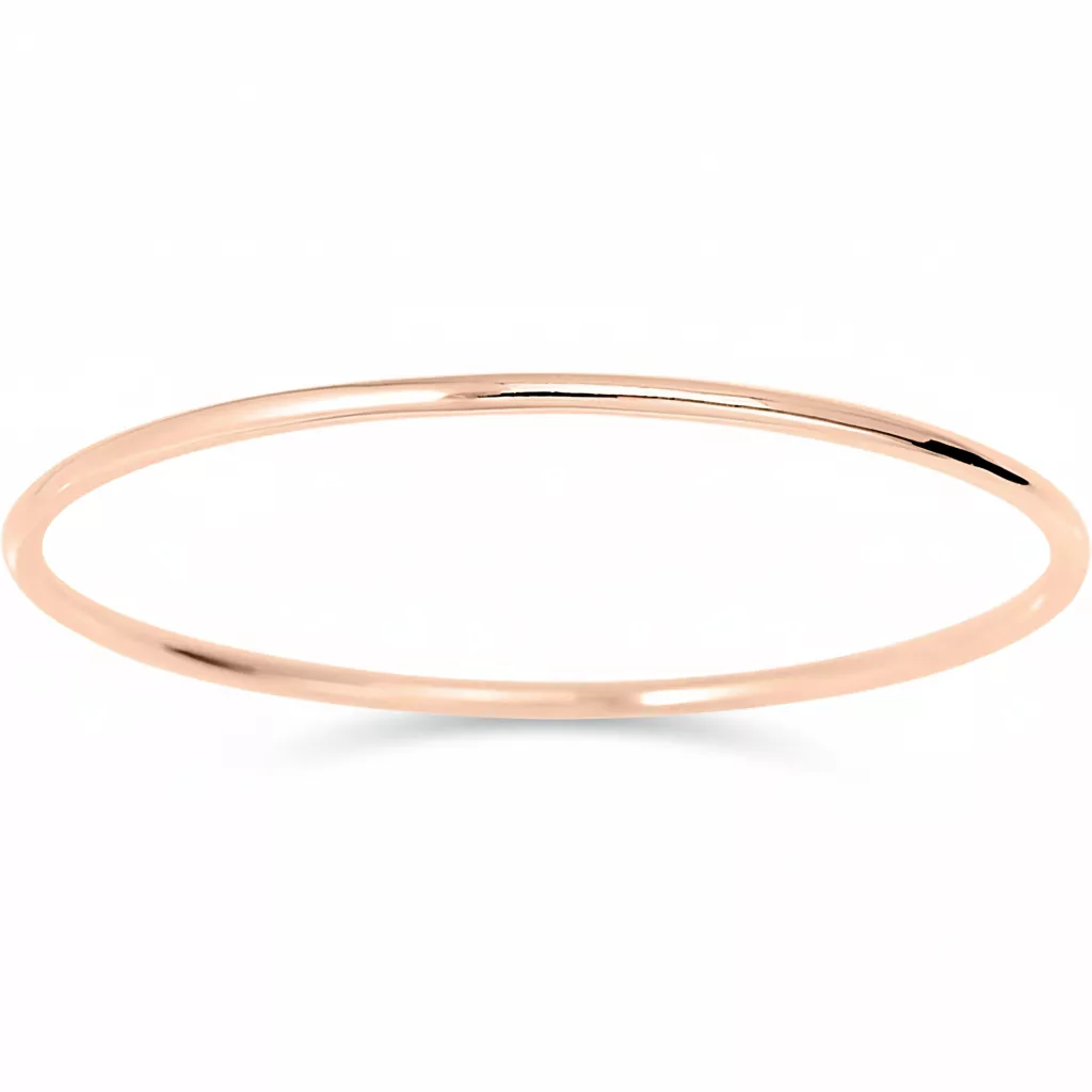 Jonc Or Rose Messounada - Bracelet en Or 750 18k - Bijoux en Vogue