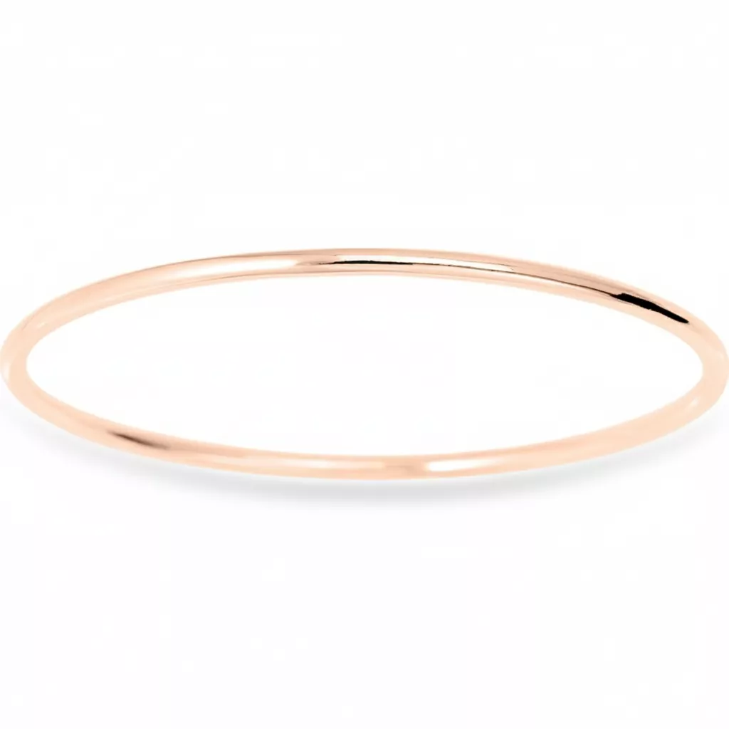Jonc Or Rose Christena - Bracelet en Or 750 18k - Bijoux en Vogue