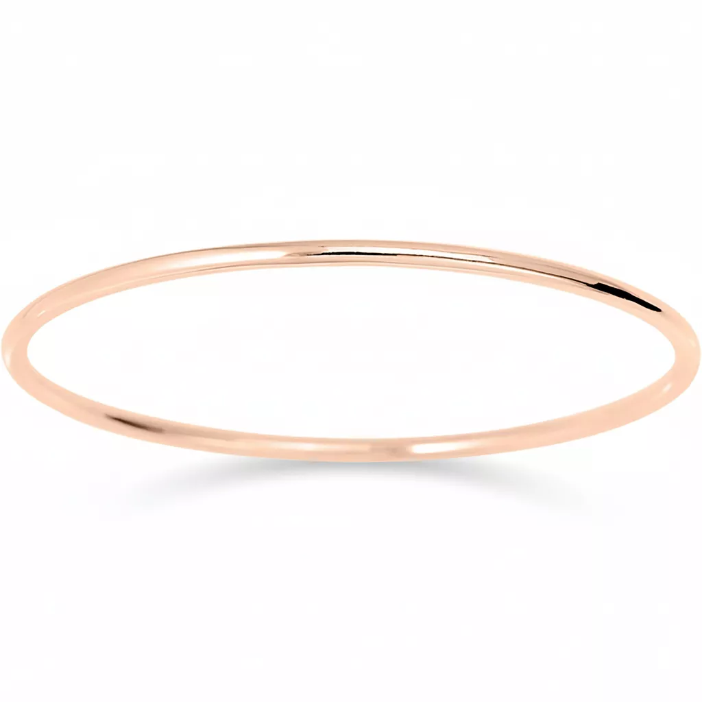 Jonc Or Rose Nacia - Bracelet en Or 750 18k - Bijoux en Vogue