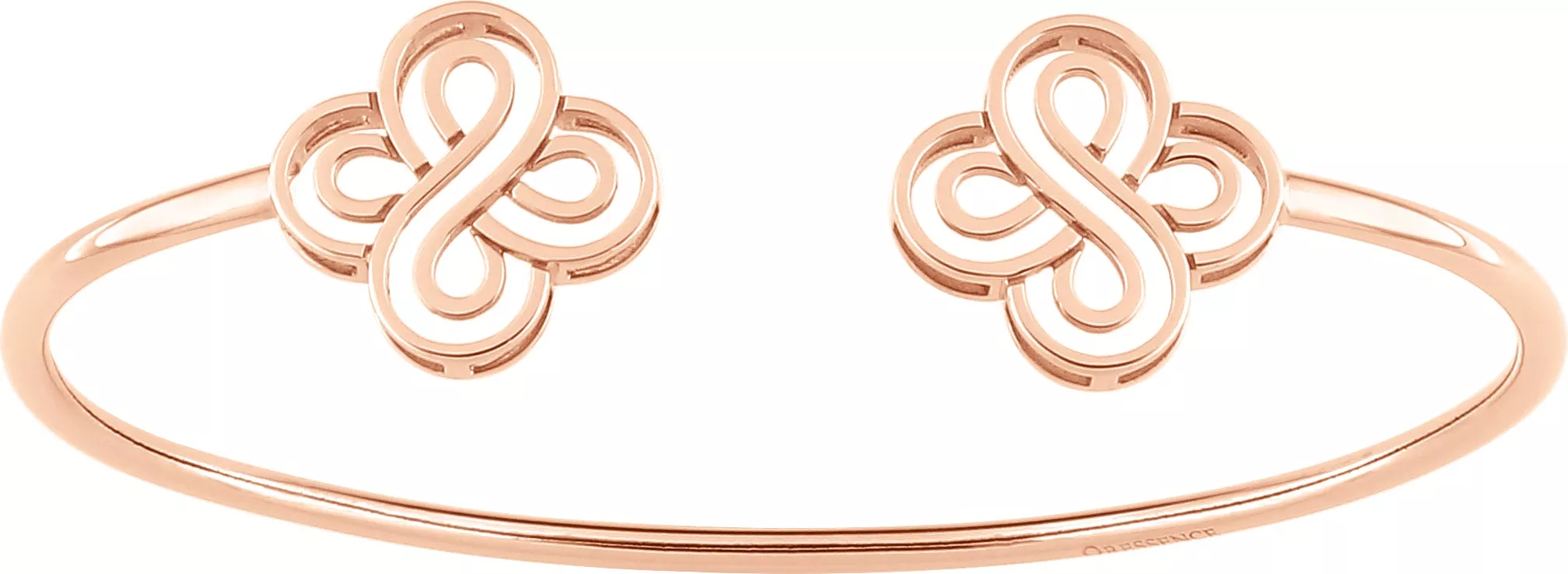 Jonc Or Rose Alessandrina - Bracelet en Or 750 18k - Bijoux en Vogue