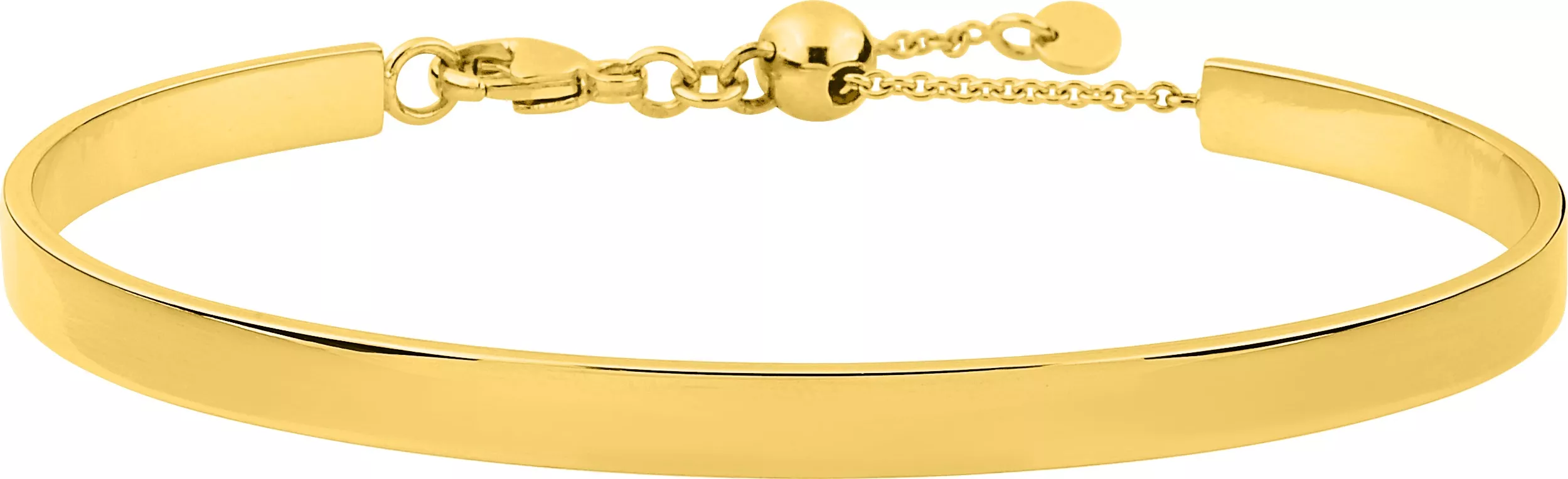 Jonc Plaqué Or Jusliane - Bracelet en Plaqué or - Bijoux en Vogue