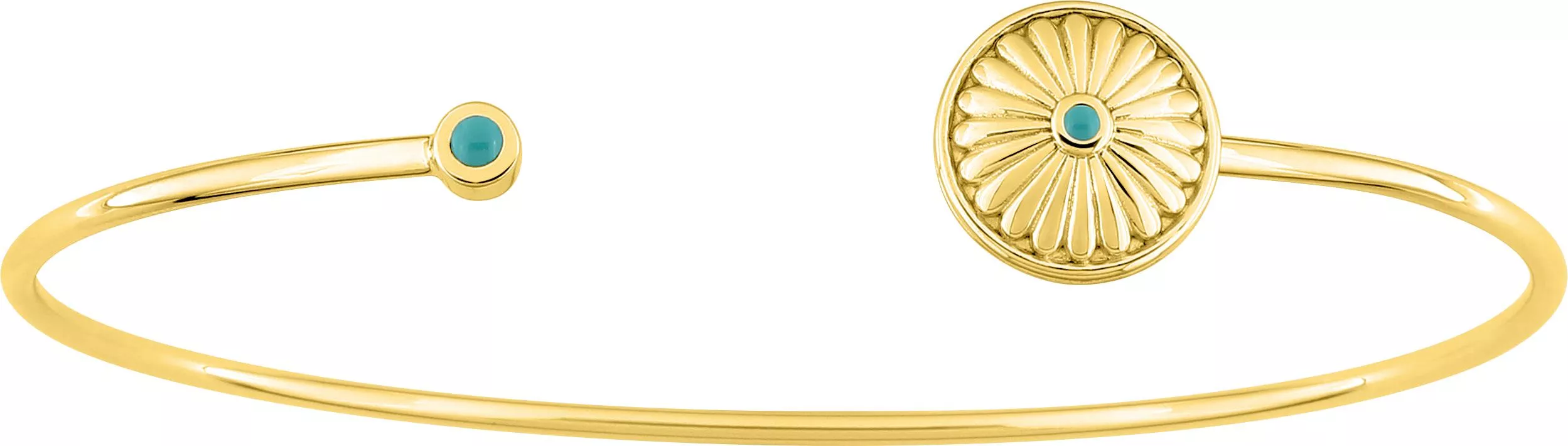 Jonc Plaqué Or Tulaya - Bracelet en Plaqué or - Bijoux en Vogue