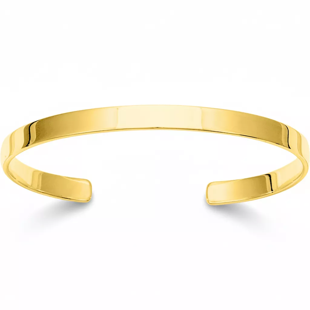 Jonc Plaqué Or Jennia - Bracelet en Plaqué or - Bijoux en Vogue