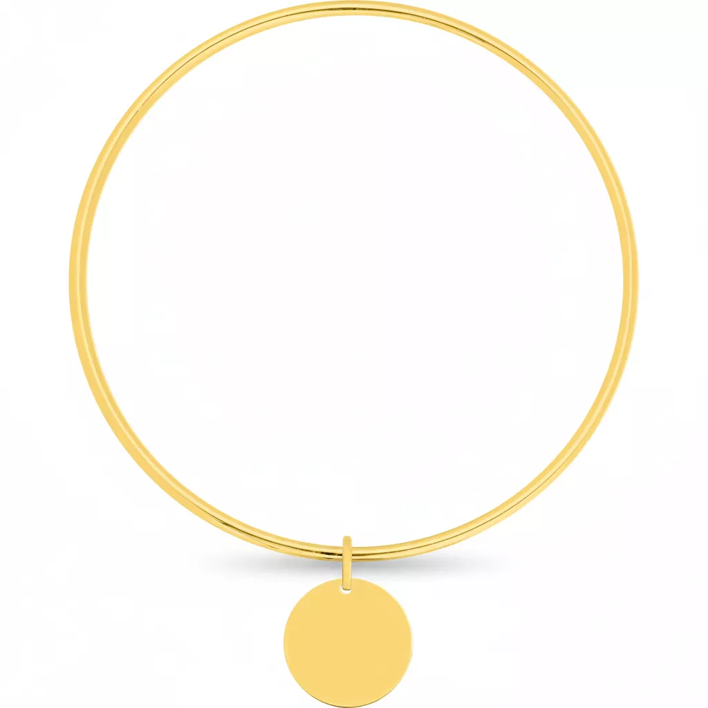 Jonc Plaqué Or Hammara - Bracelet en Plaqué or - Bijoux en Vogue