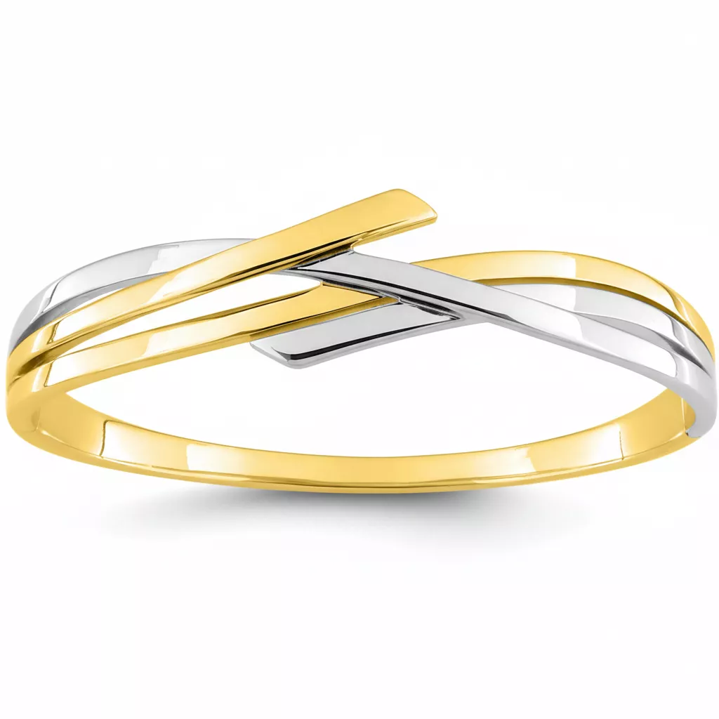 Jonc Plaqué Or Melya - Bracelet en Plaqué or - Bijoux en Vogue