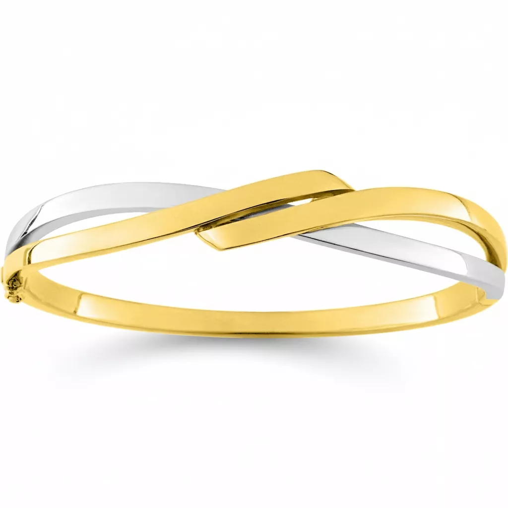 Jonc Plaqué Or Gizlane - Bracelet en Plaqué or - Bijoux en Vogue