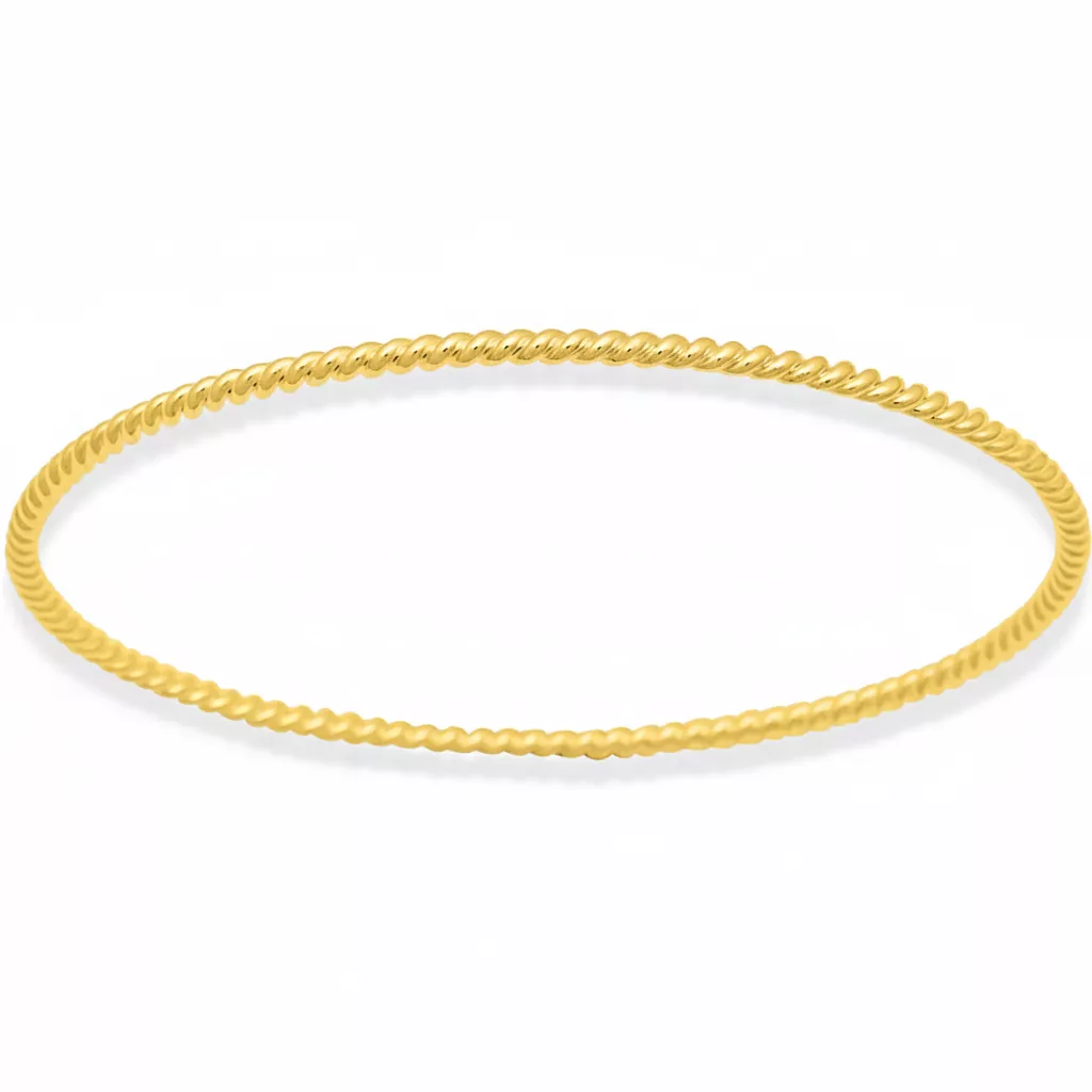 Jonc Plaqué Or Olja - Bracelet en Plaqué or - Bijoux en Vogue