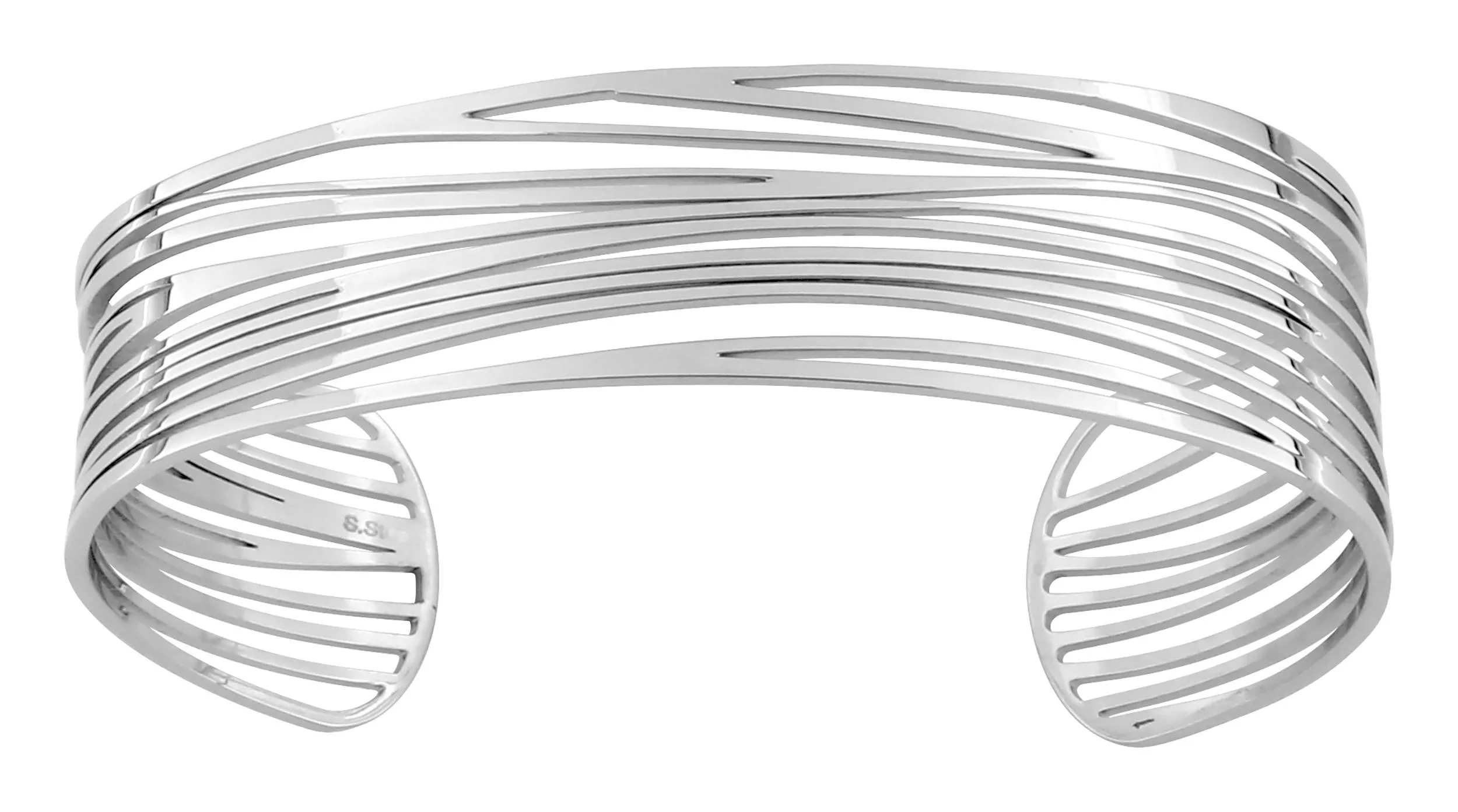 Bracelet Manchette Acier Rysia - Bracelet en Acier - Bijoux en Vogue