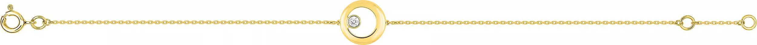 Bracelet Or Mariuca Diamant - Bracelet en Or 375 9k - Bijoux en Vogue