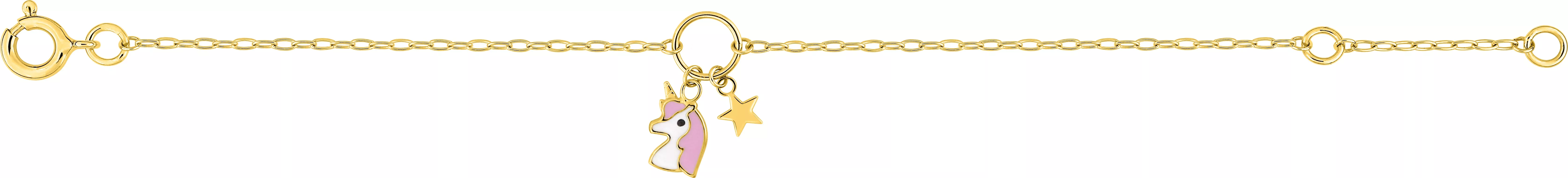 Bracelet Or Capdevilla Pampille Étoile Licorne - Bracelet en Or 375 9k - Bijoux en Vogue