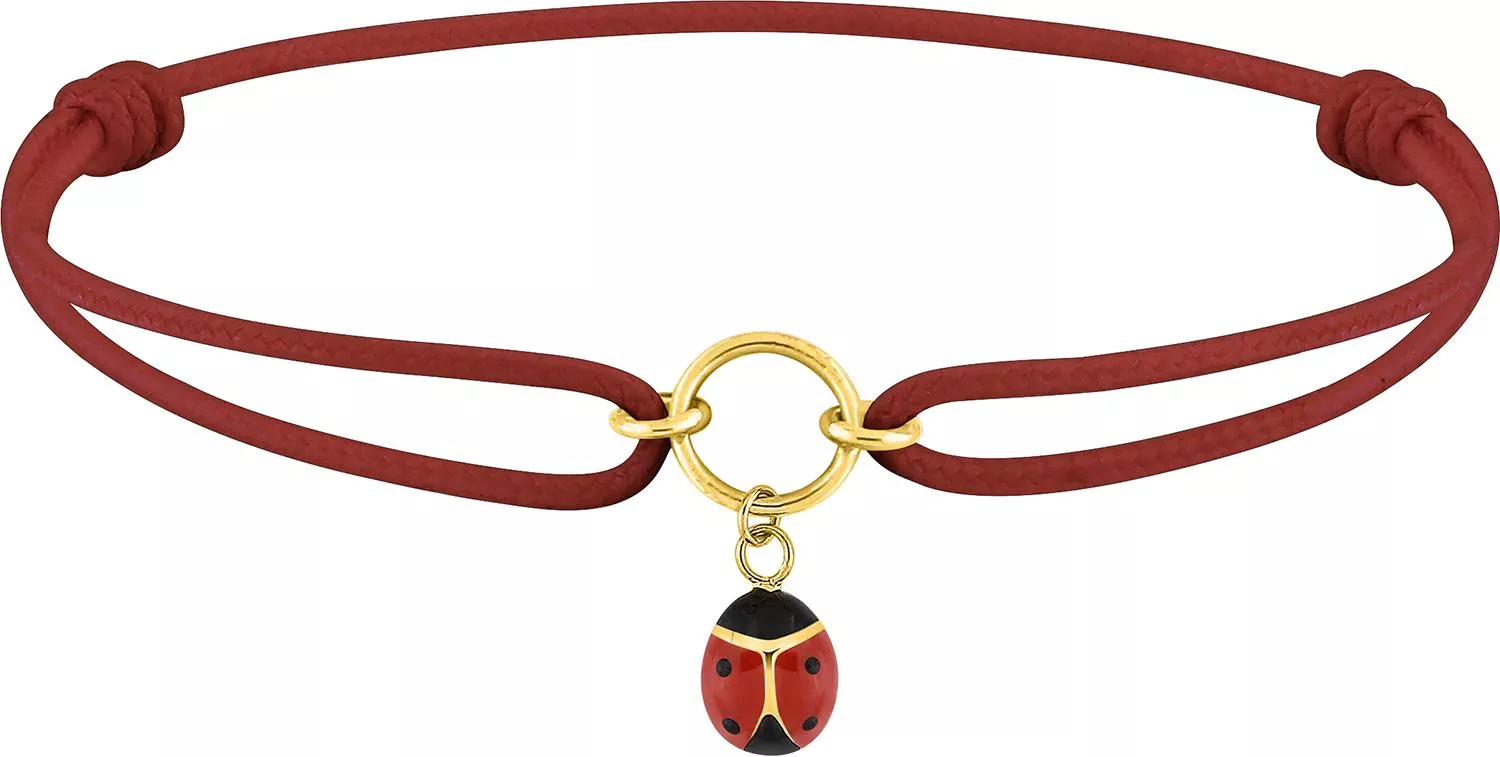 Bracelet Or Adch Coccinelle - Bracelet en Or 375 9k - Bijoux en Vogue