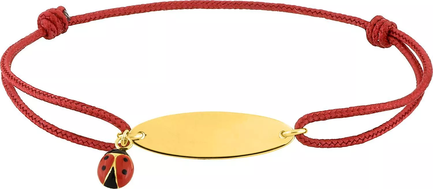 Bracelet Or Belthle Coccinelle - Bracelet en Or 375 9k - Bijoux en Vogue