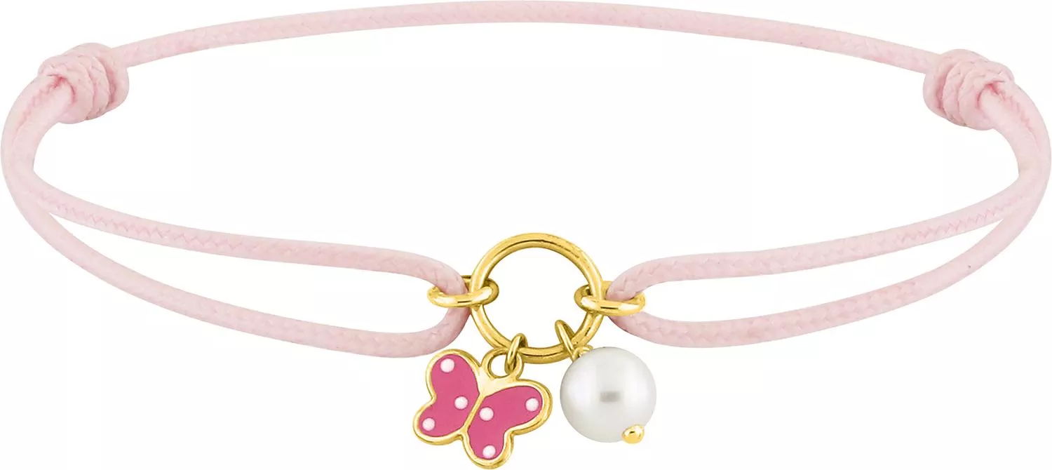Bracelet Or Yunusa Perles de culture d'eau douce Papillon - Bracelet en Or 375 9k - Bijoux en Vogue