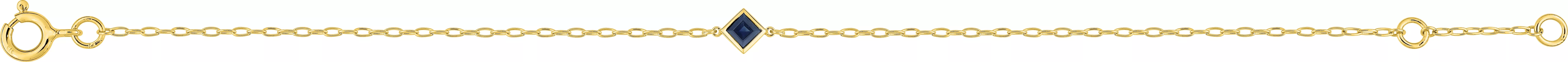Bracelet Or Korena Saphir - Bracelet en Or 375 9k - Bijoux en Vogue