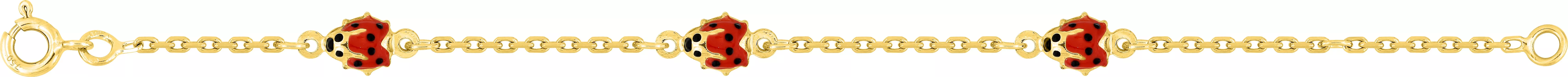 Bracelet Or Bigotti Coccinelle - Bracelet en Or 750 18k - Bijoux en Vogue