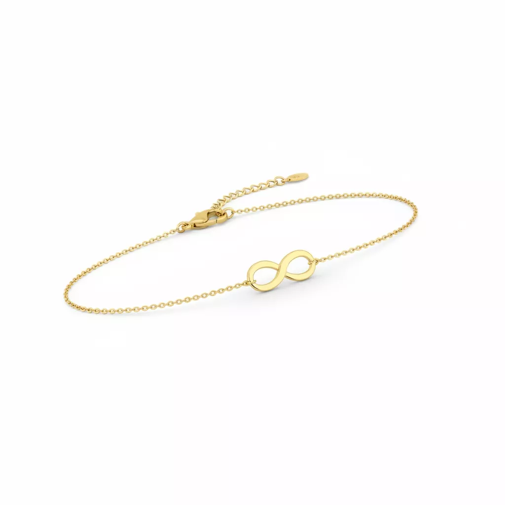 Bracelet Or Edyna Infini - Bracelet en Or 750 18k - Bijoux en Vogue